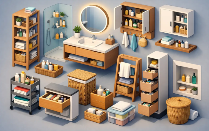 12 Best Bathroom Storage Upgrade Ideas for Homes